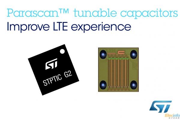 ST新聞稿7月15日 圖片——意法半導(dǎo)體（ST）推出新型調(diào)諧電容，幫助4G手機在信號強度減弱時保持始終如一的性能表現(xiàn)